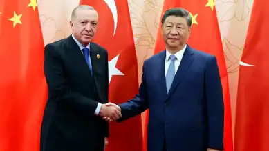 Erdoğan, Çin Devlet Başkanı Şi ile Görüştü