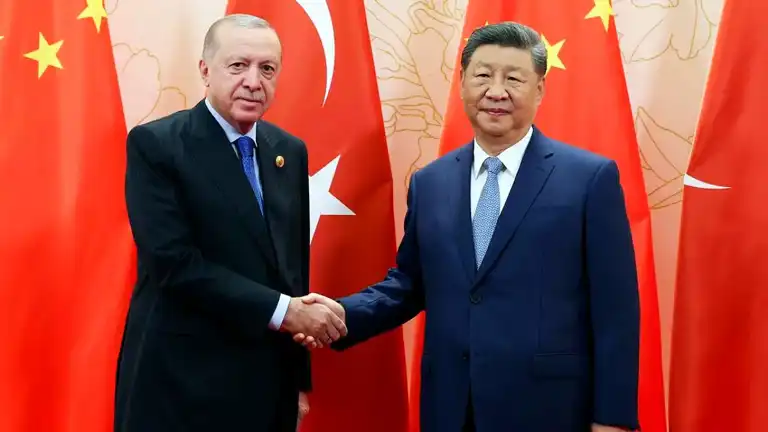 Erdoğan, Çin Devlet Başkanı Şi ile Görüştü